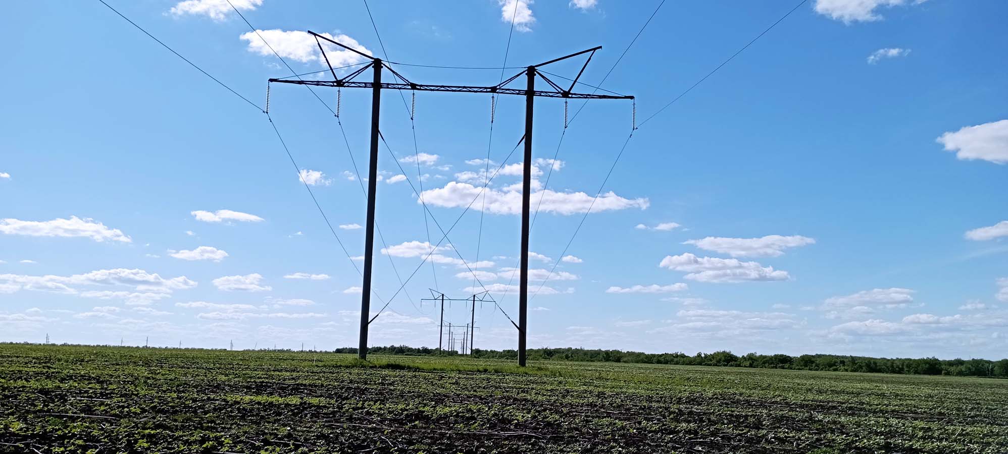 ВЛ 110 кВ для подключения ВЭС