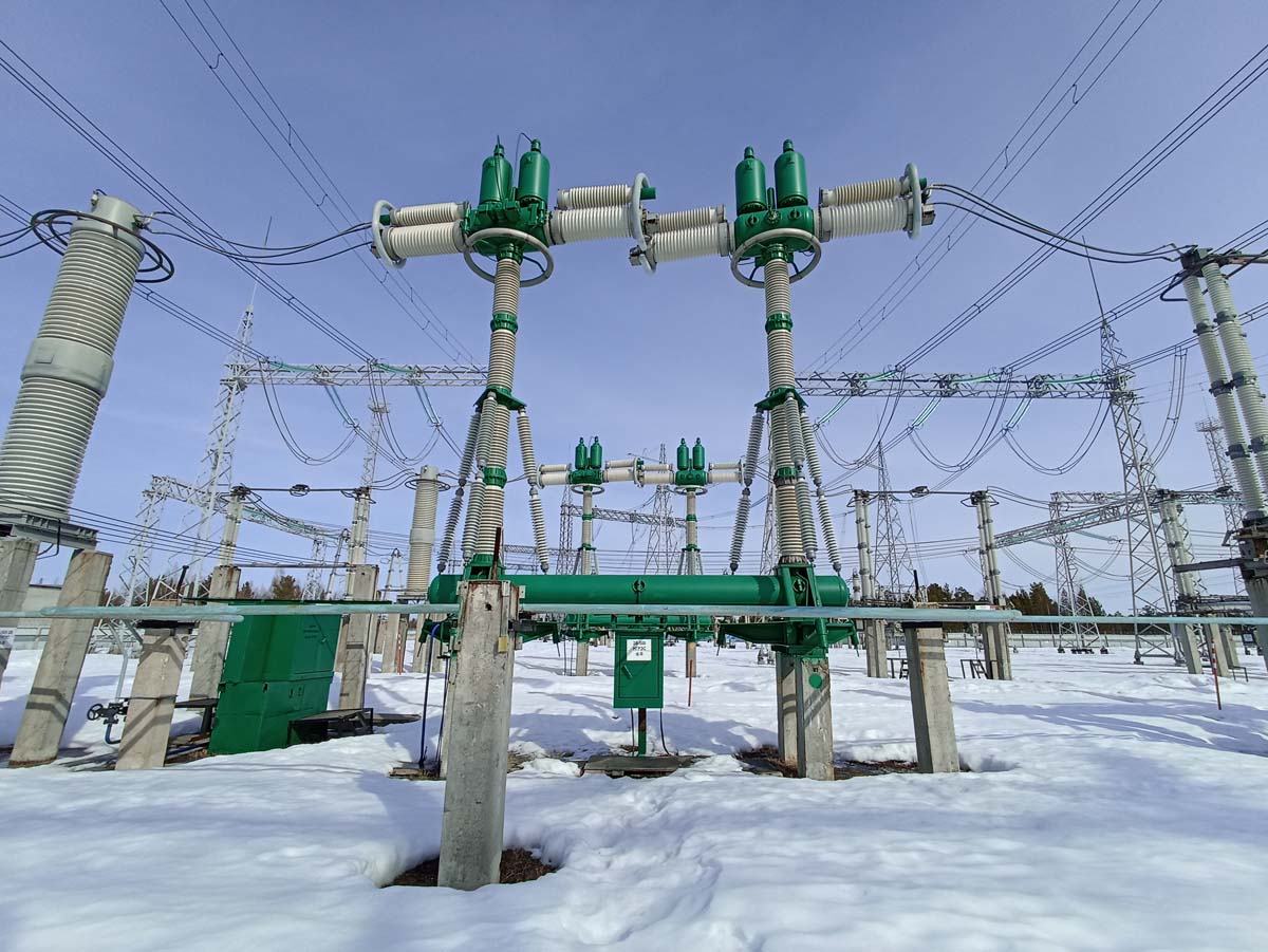 Замена выключателей 500 кВ